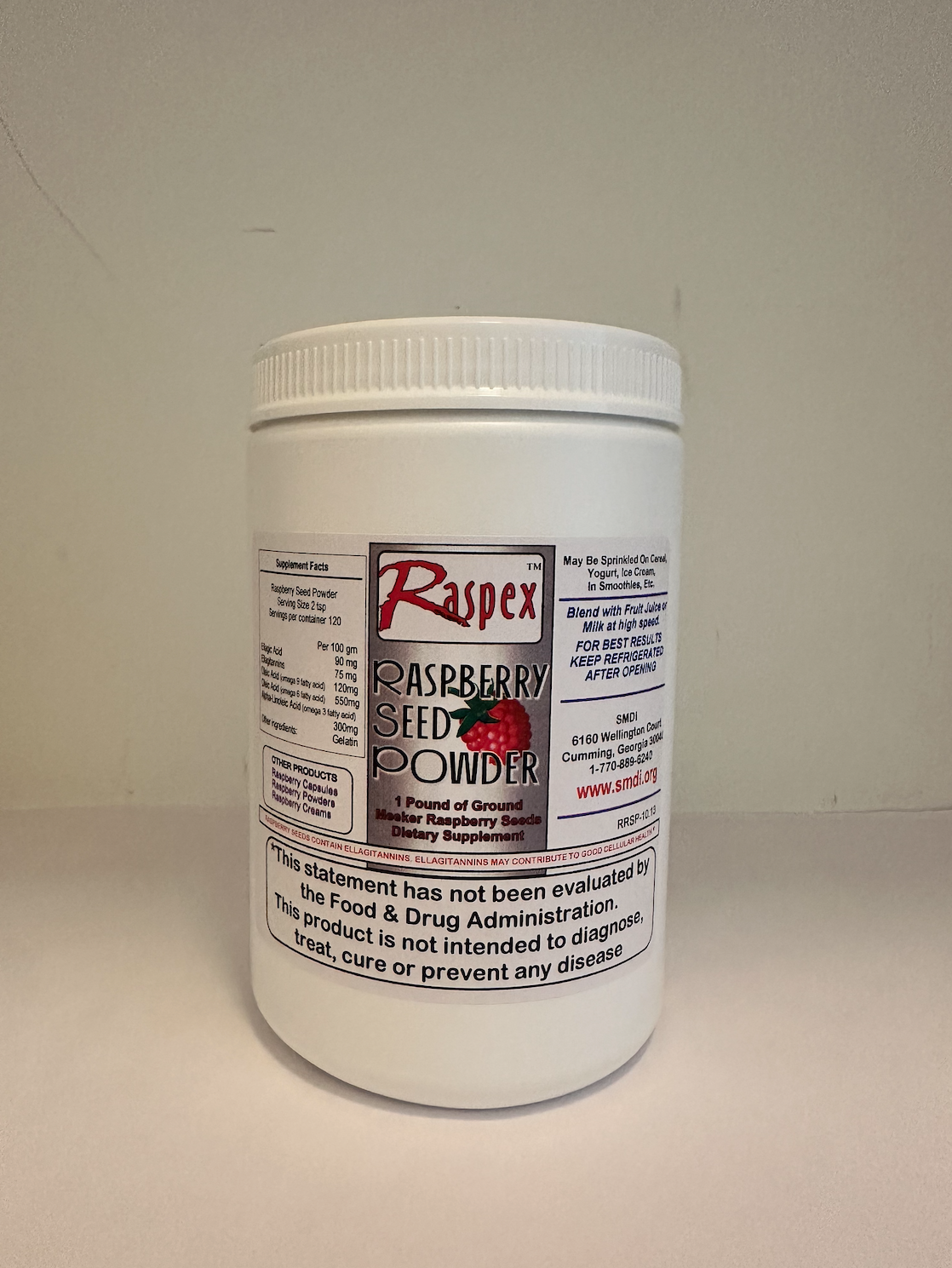 Raspberry Seed Powder - Raspex USA